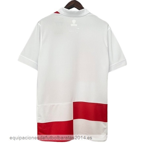 Nuevo Tailandia 1ª Camiseta Croacia 2024 Blanco Rojo Baratas